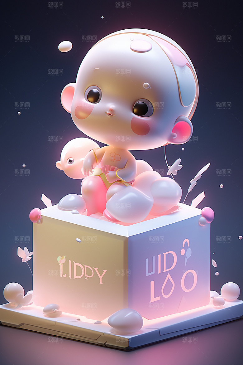 快乐儿童六一儿童节3D模型