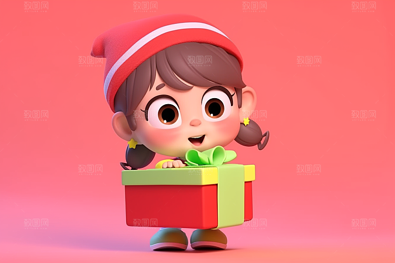 快乐儿童卡通童趣模型