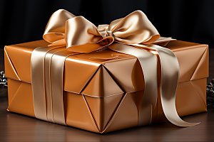 礼物盒高清平面包装摄影图