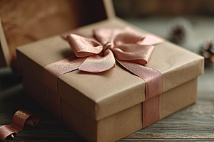礼物盒平面包装包装盒摄影图