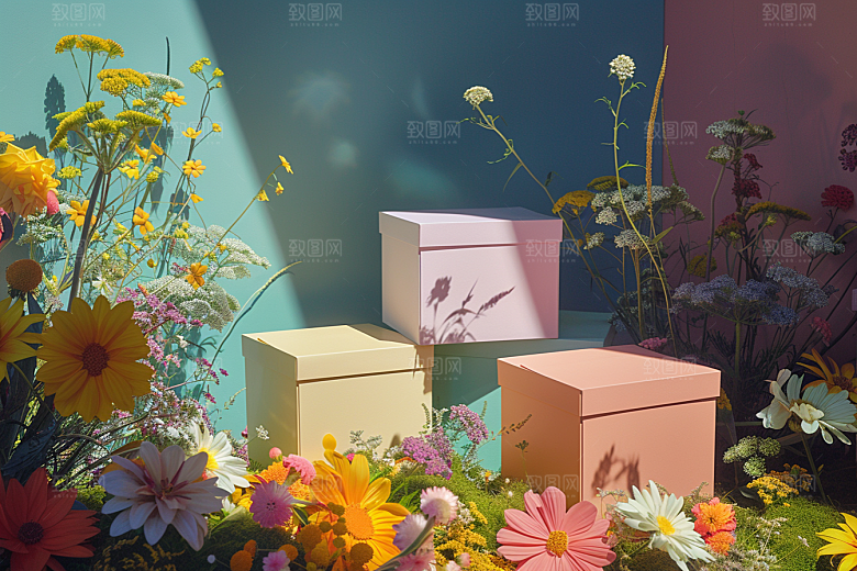 礼物礼品节庆节日素材