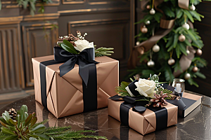 礼物礼品节庆礼物包装盒素材