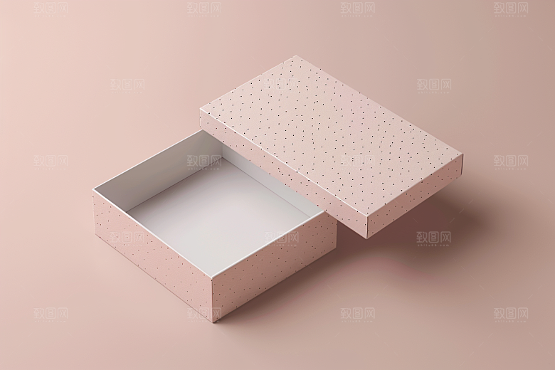 礼物礼品精致纸箱素材