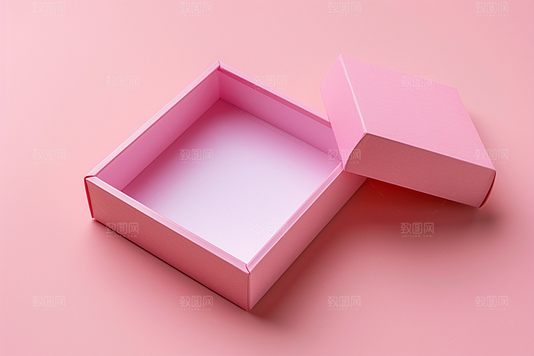 礼物礼品唯美纸箱素材