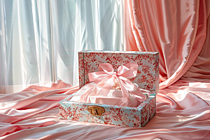 礼物礼品礼物包装盒纸箱素材