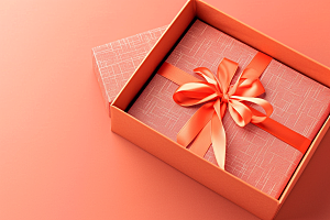 礼物礼品送礼礼物包装盒素材