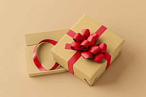 礼物礼品精致纸盒素材