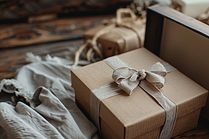 礼物礼品礼物包装盒纸盒素材
