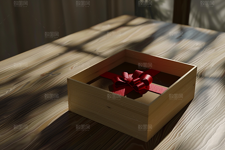 礼物礼品纸盒氛围素材