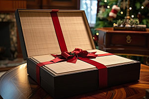 礼物礼品纸箱礼物包装盒素材