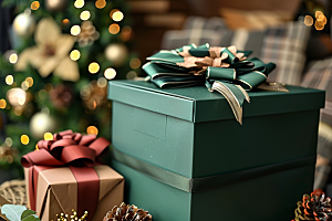 礼物礼品礼物包装盒纸盒素材