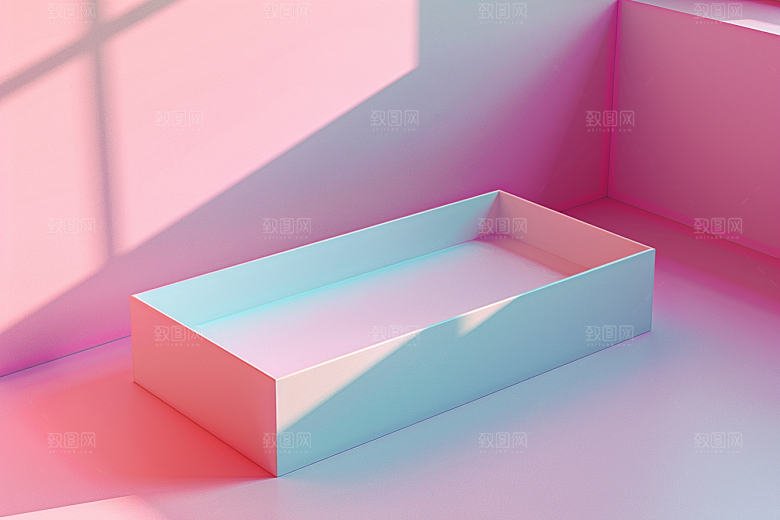 礼物礼品纸盒氛围素材