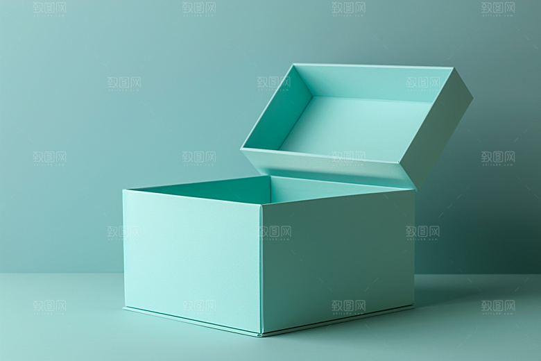 礼物礼品纸盒氛围素材