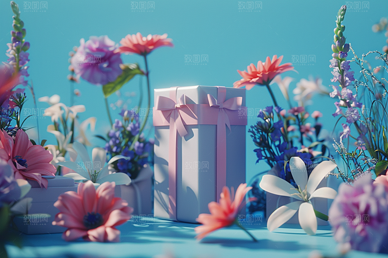 礼物礼品送礼节庆素材
