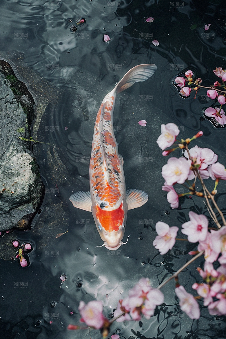 锦鲤自然高清素材