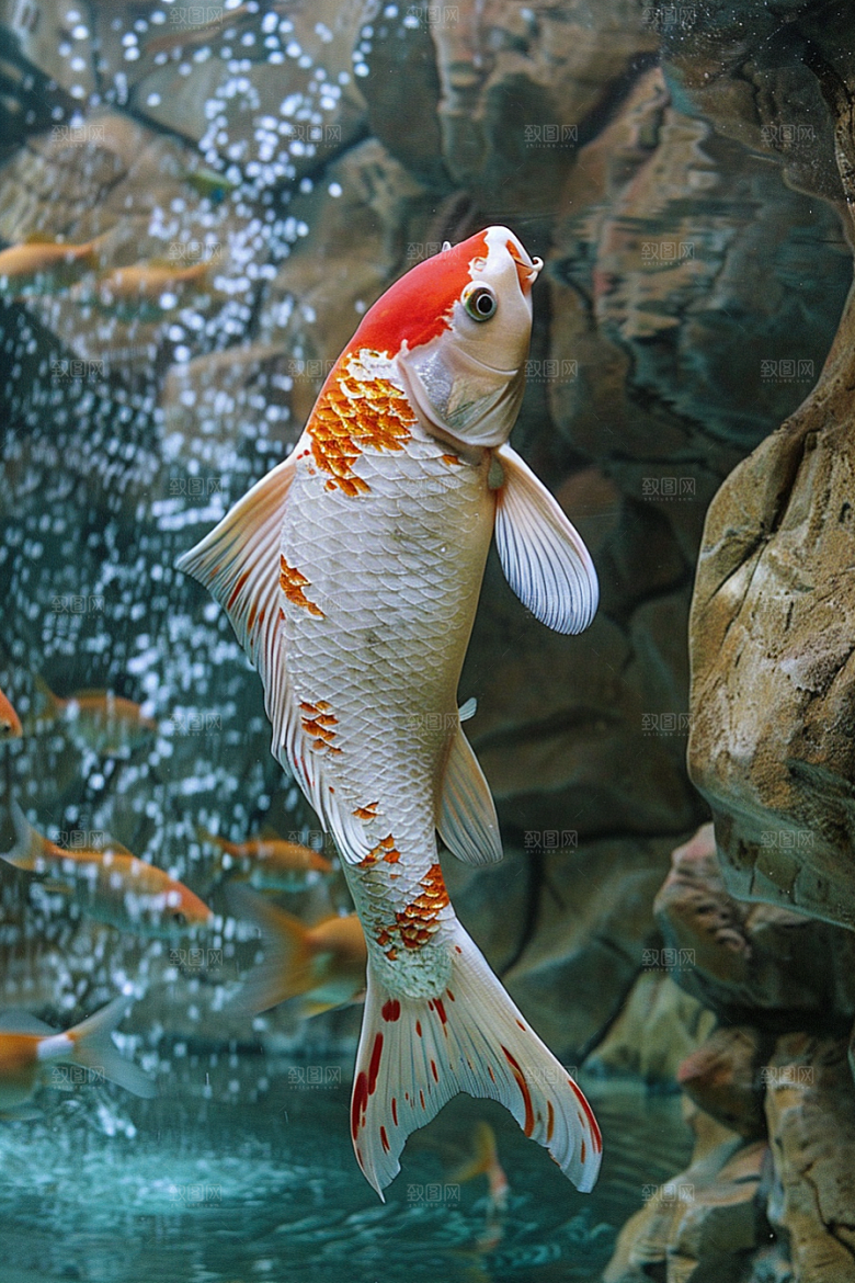 锦鲤寓意祝福素材
