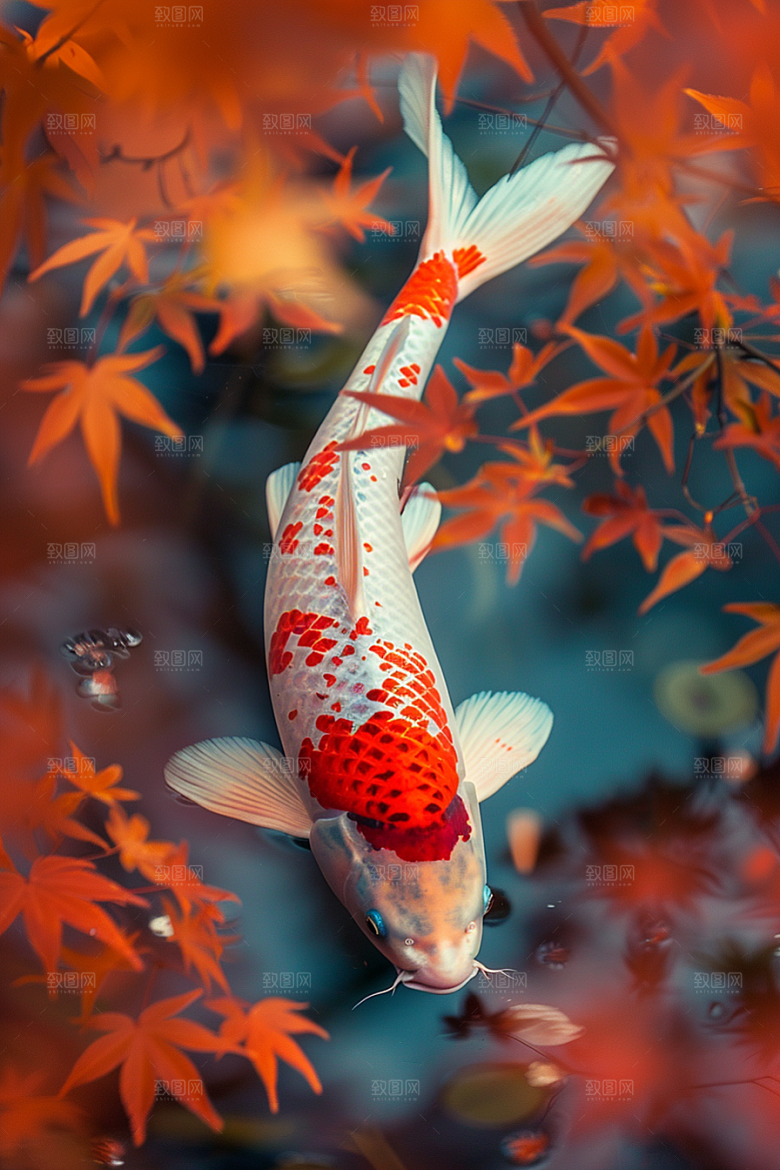 锦鲤高清寓意素材