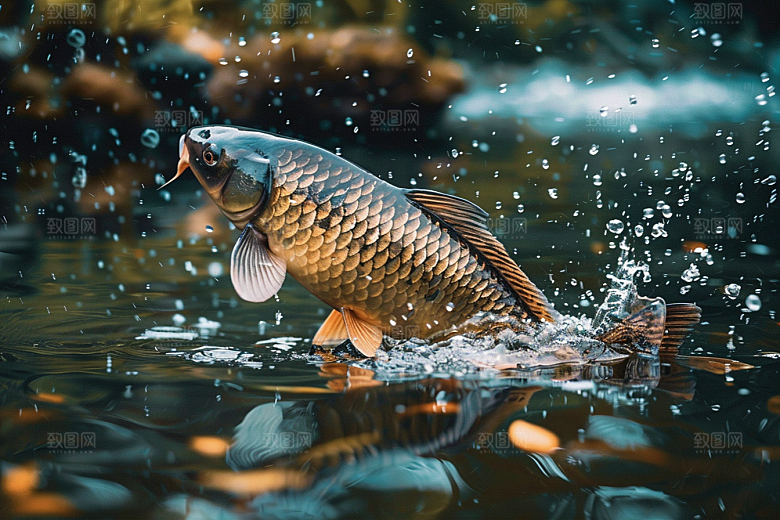锦鲤鲤鱼高清素材