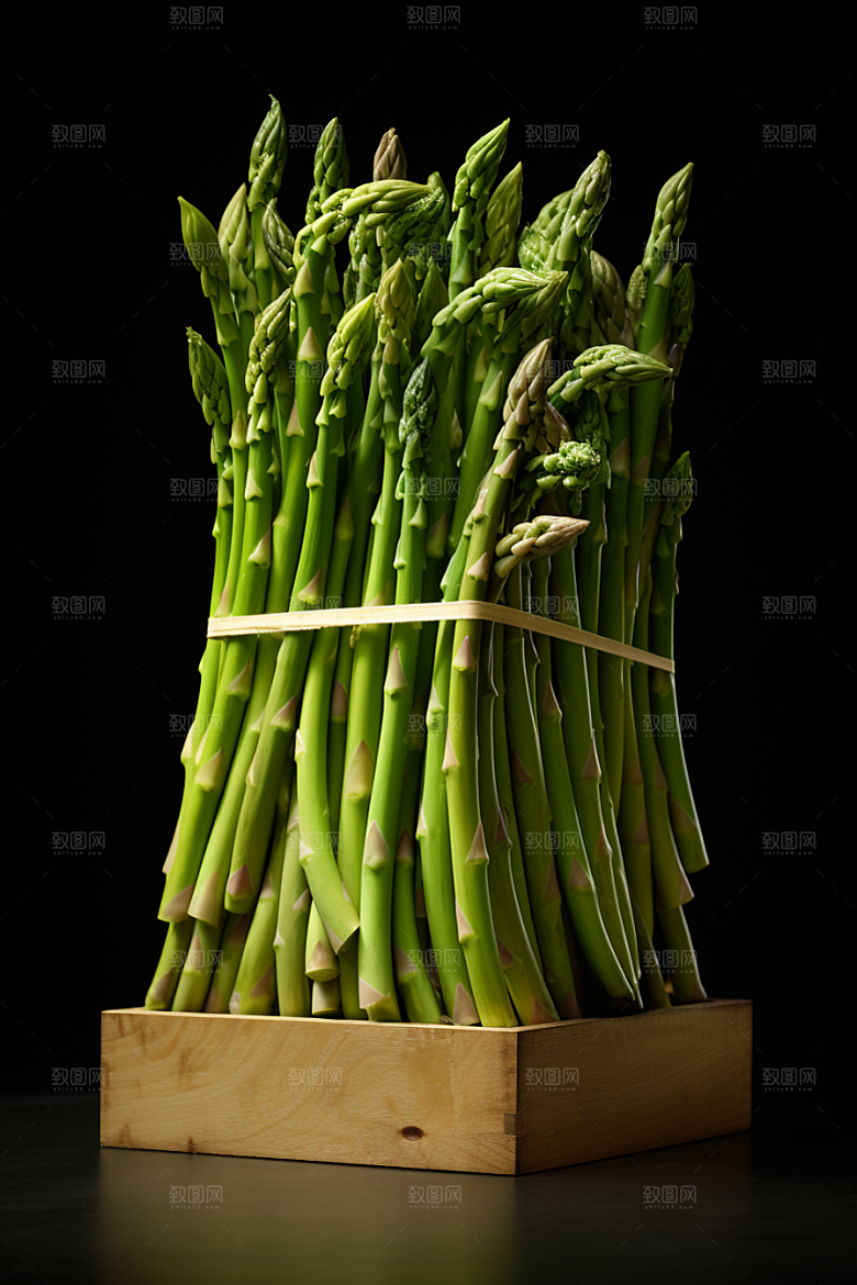 芦笋轻食蔬菜摄影图