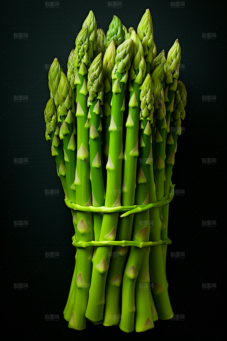 芦笋抗癌轻食摄影图