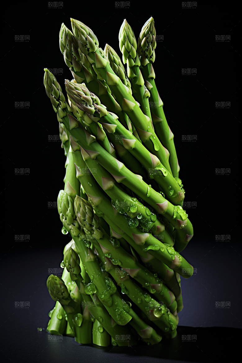 芦笋食材自然摄影图