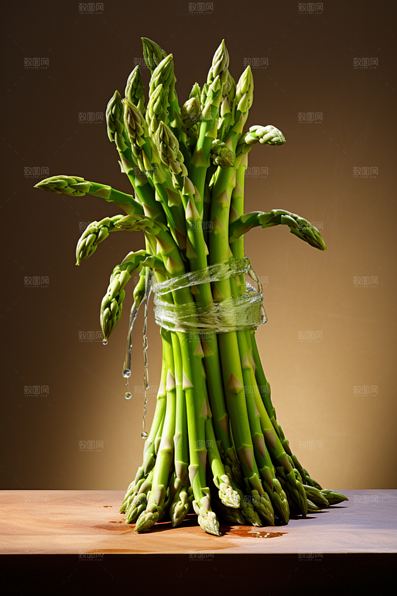 芦笋抗癌蔬菜摄影图