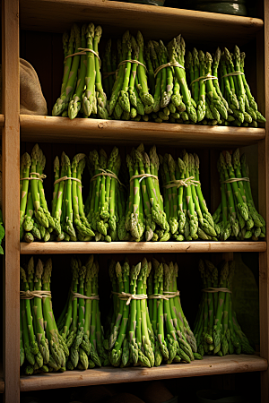 芦笋绿色健康食品摄影图