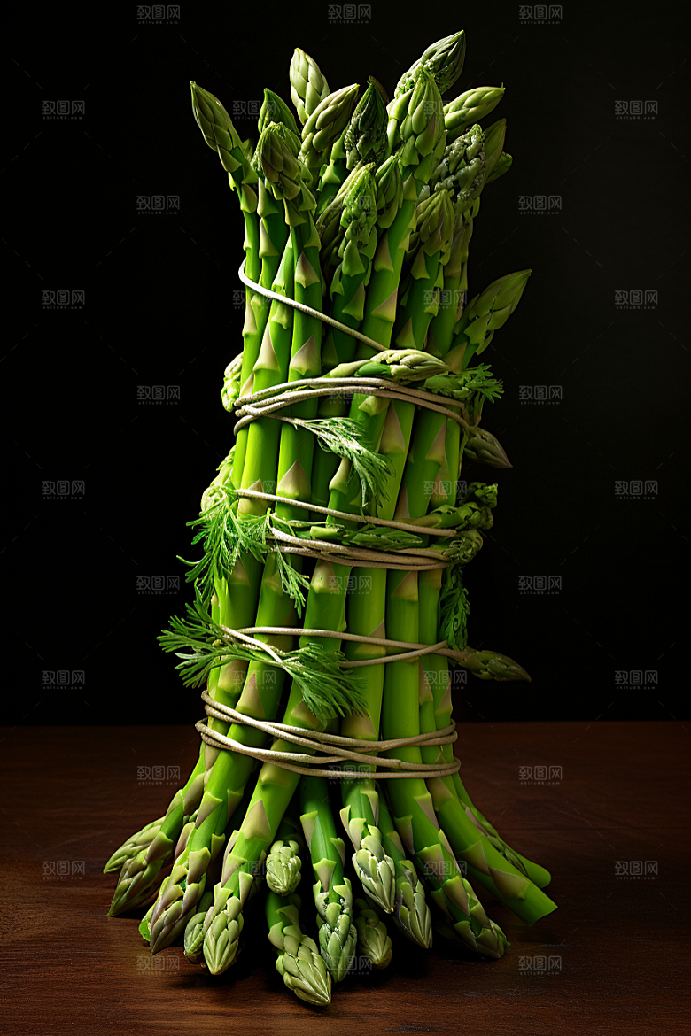 芦笋抗癌食材摄影图