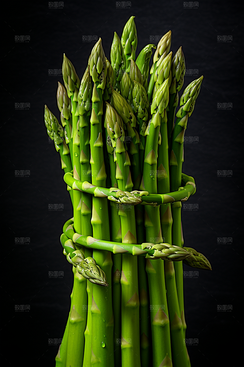 芦笋蔬菜食材摄影图