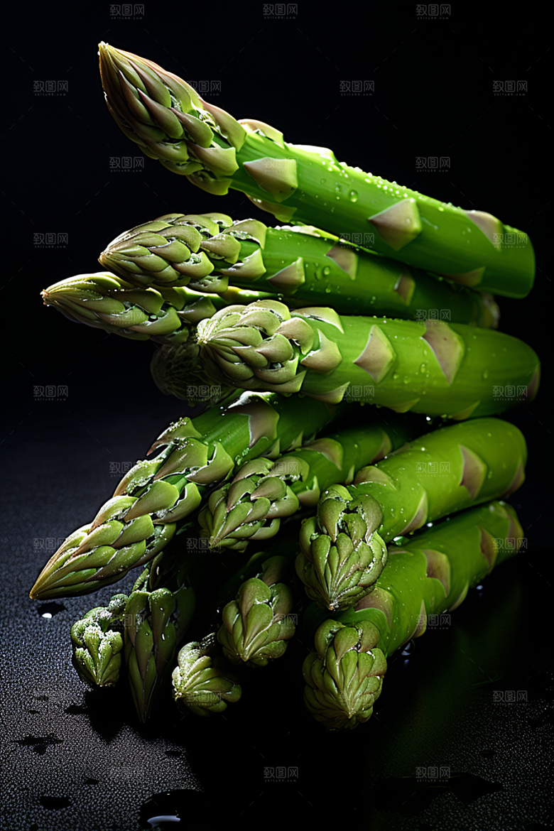 芦笋高清食材摄影图