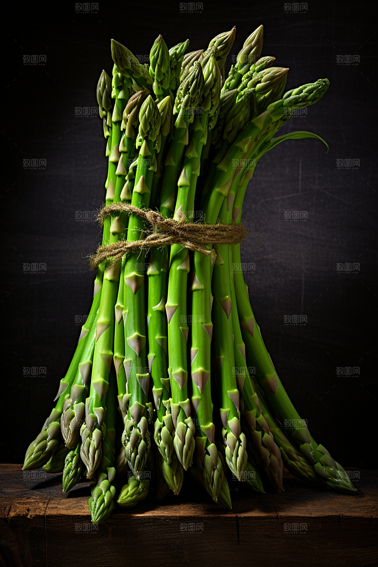 芦笋轻食蔬菜摄影图