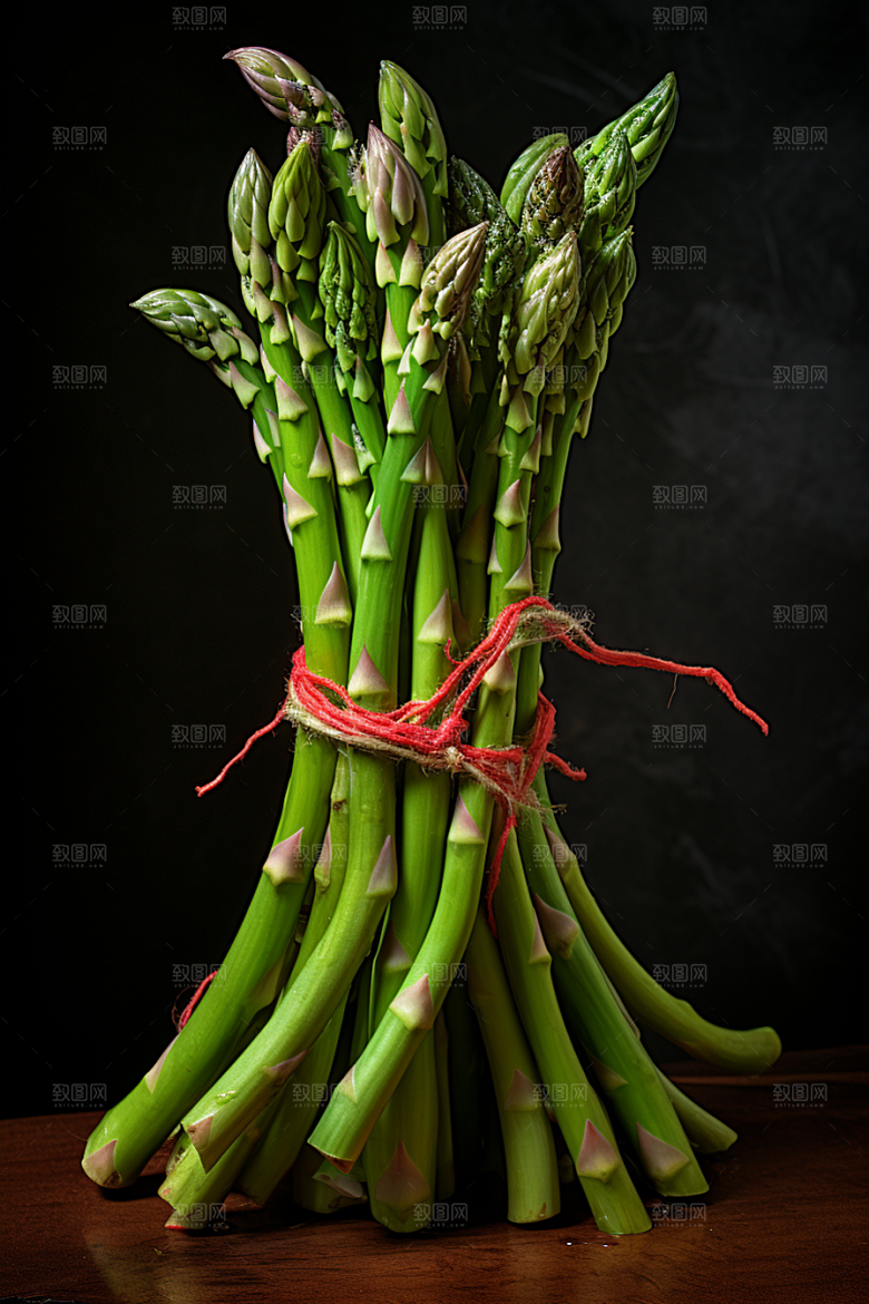 芦笋绿色食材摄影图