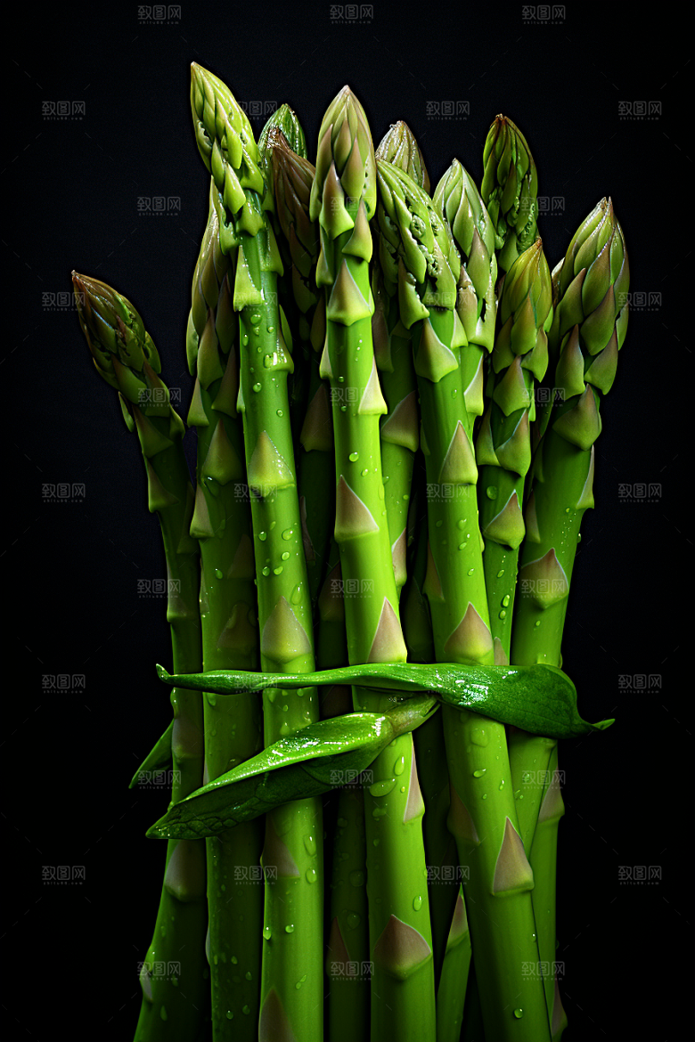 芦笋轻食轻食摄影图