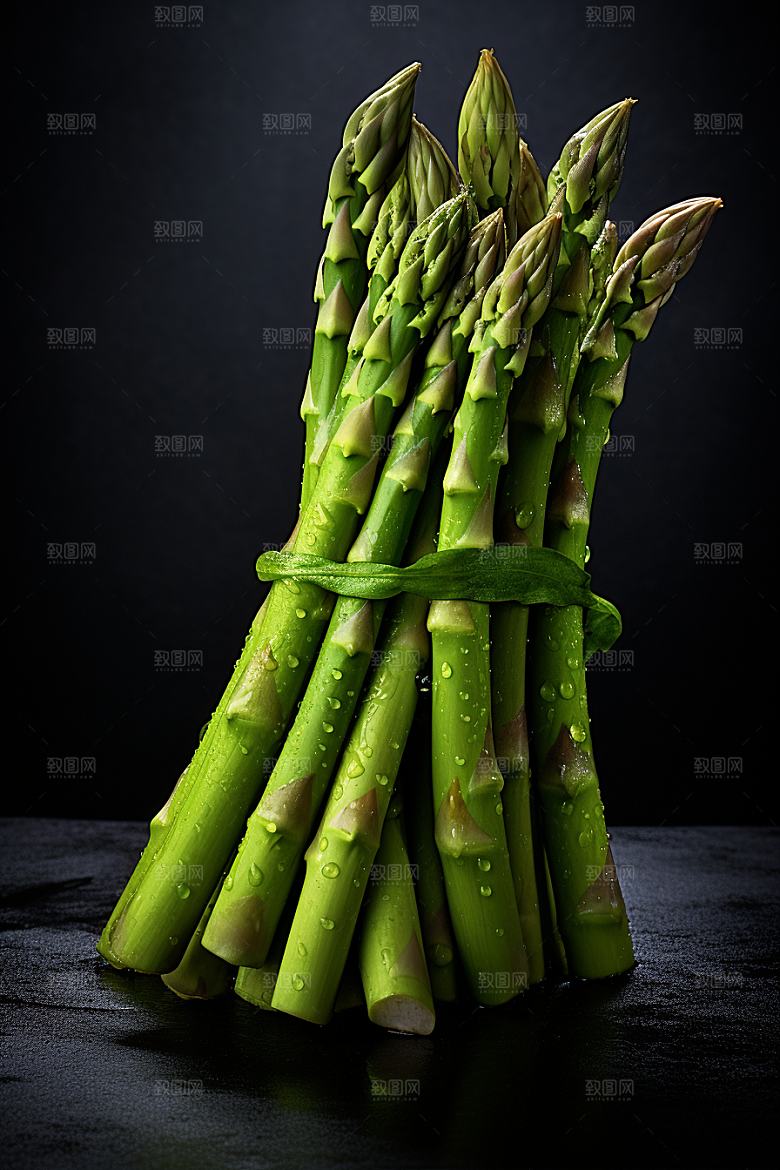 芦笋蔬菜食材摄影图