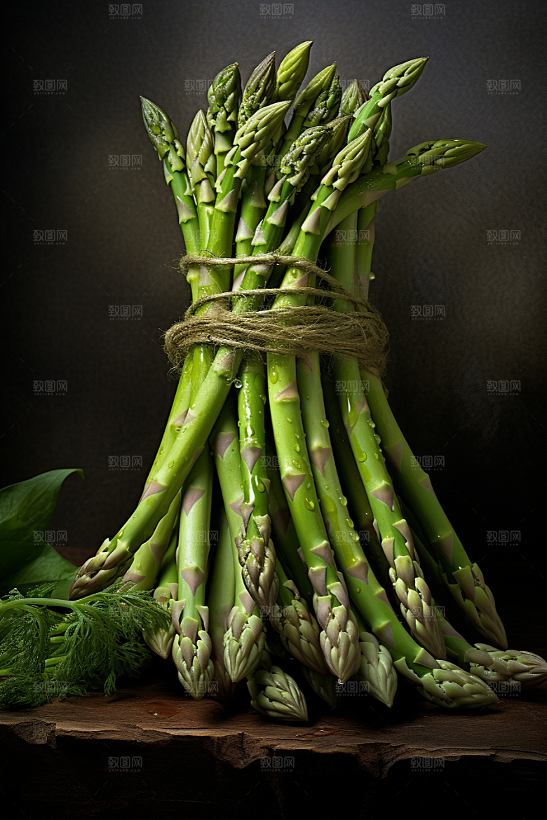 芦笋蔬菜食材摄影图