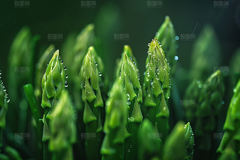 芦笋蔬菜轻食摄影图