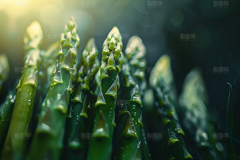 芦笋抗癌轻食摄影图