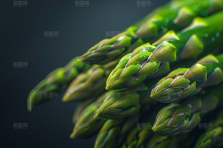 芦笋轻食食材摄影图