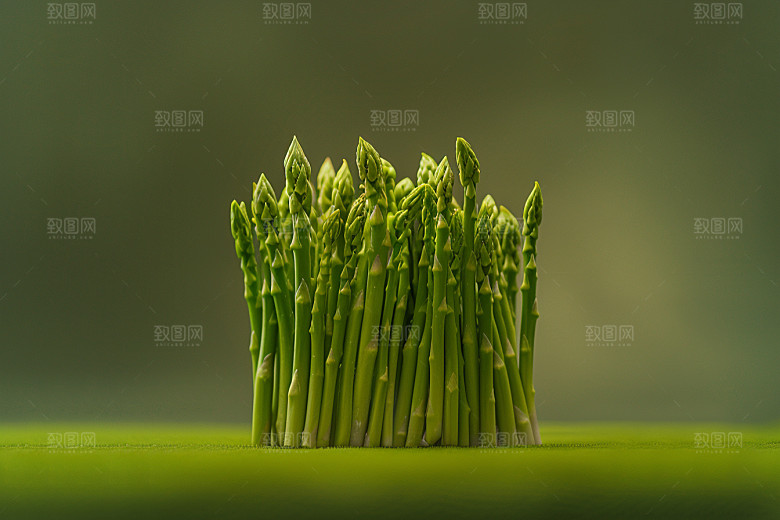 芦笋食材自然摄影图