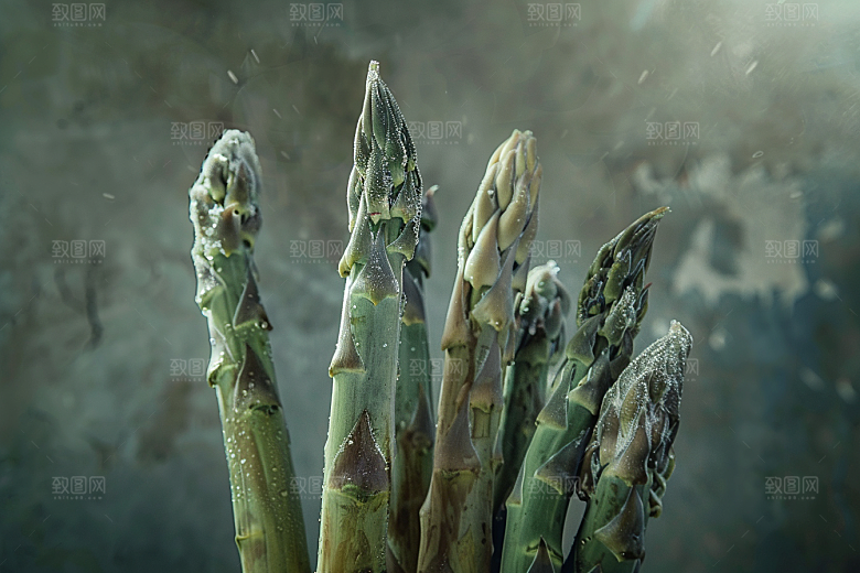 芦笋轻食抗癌摄影图