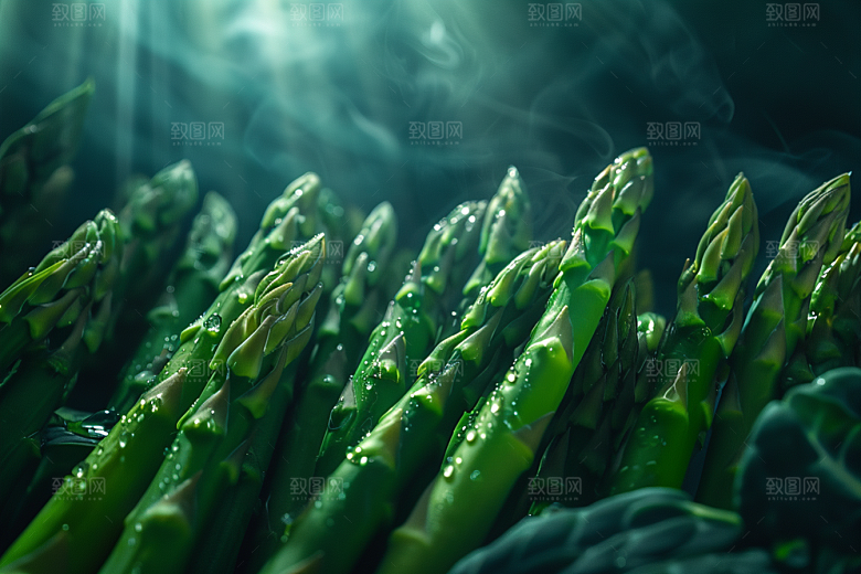 芦笋健康食品绿色摄影图
