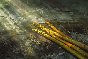 芦笋健康食品自然摄影图