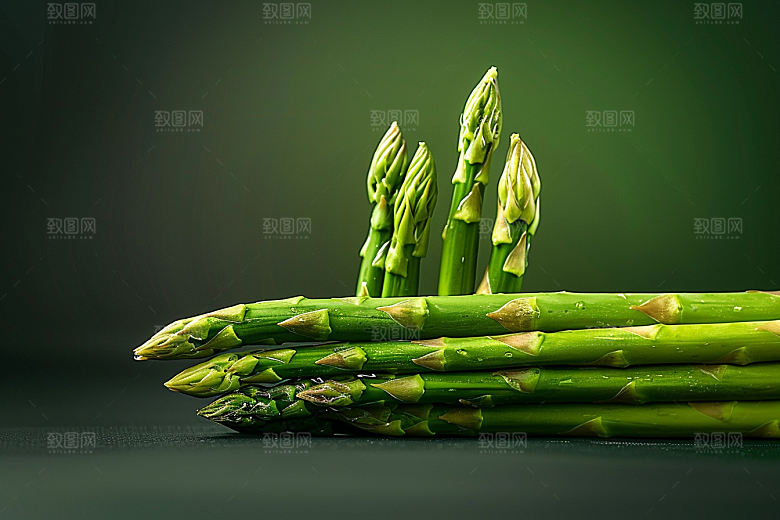 芦笋蔬菜食材摄影图