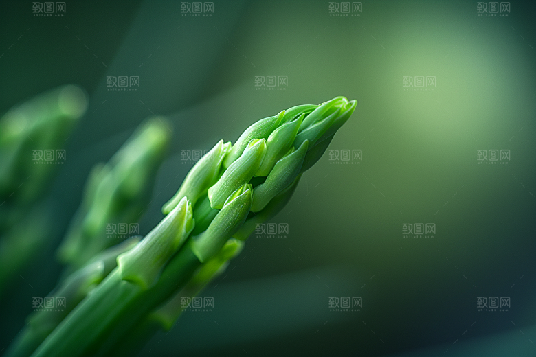 芦笋抗癌健身餐摄影图