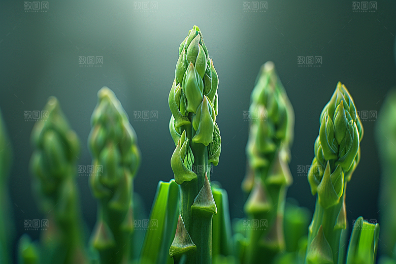 芦笋抗癌蔬菜摄影图