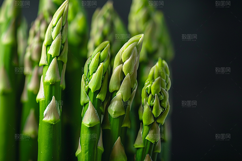 芦笋轻食自然摄影图
