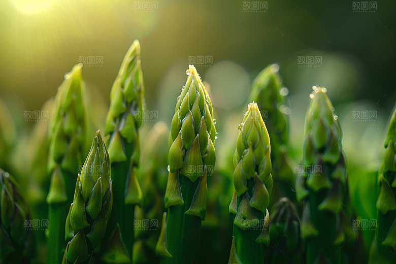 芦笋自然蔬菜摄影图