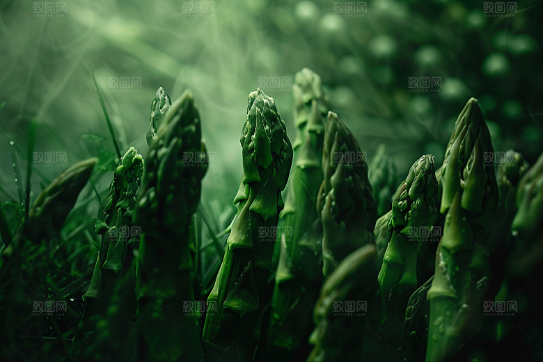 芦笋食材抗癌摄影图