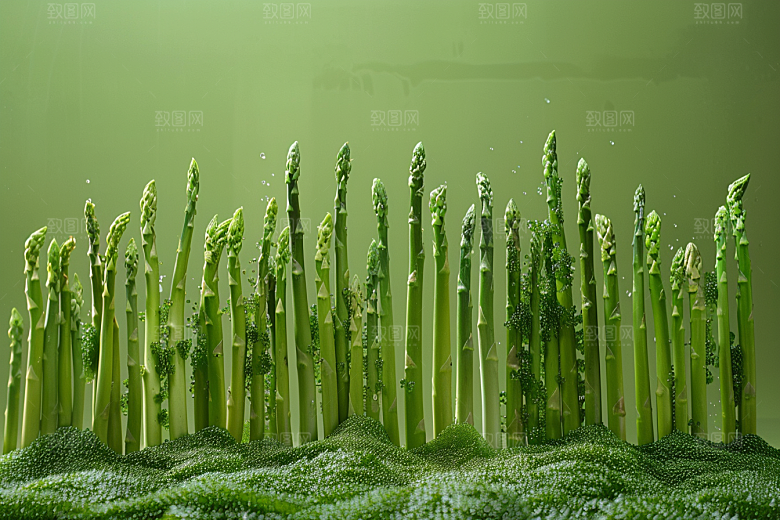 芦笋轻食轻食摄影图