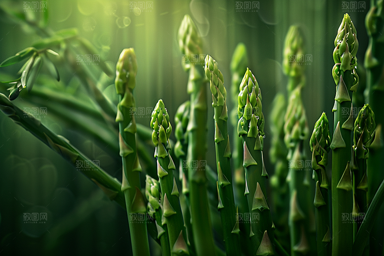 芦笋食材蔬菜摄影图